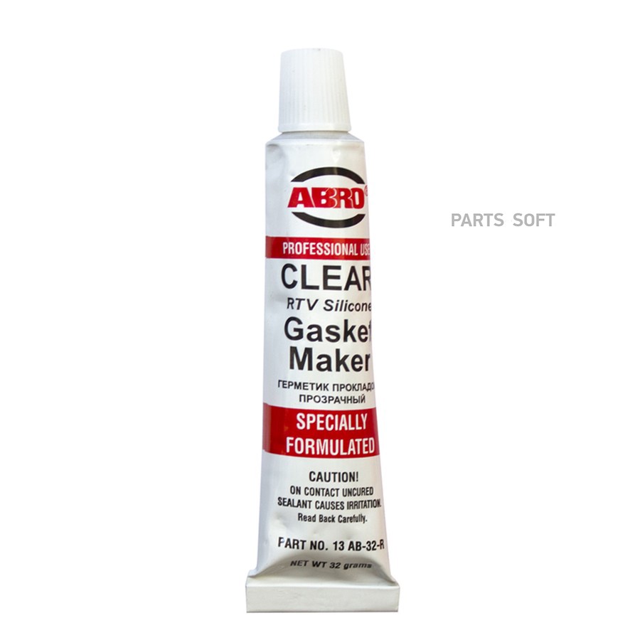 Герметик прокладка "ABRO" (32 г) (прозрачный) - ABRO None None